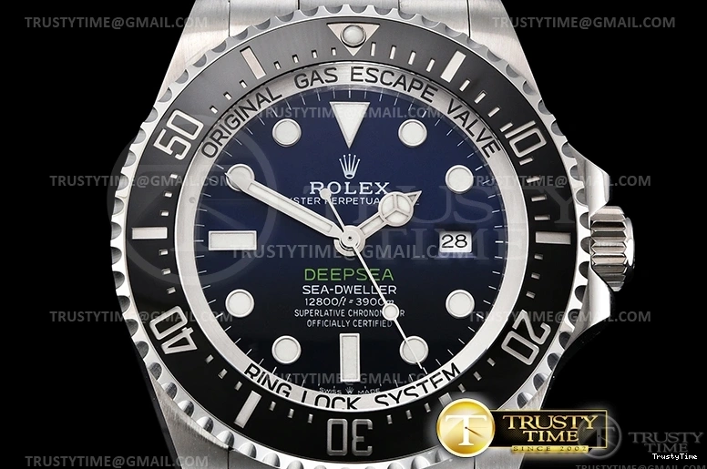 1210 Colorful ROLSD097A – Deep Sea Dweller Blue 126660 904L SS Noob V10 A 1019